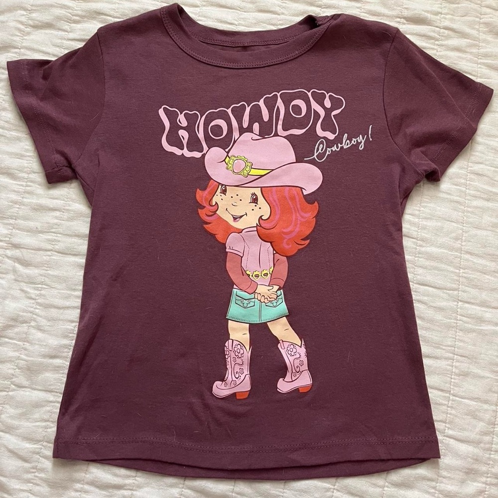 Strawberry Shortcake baby tee